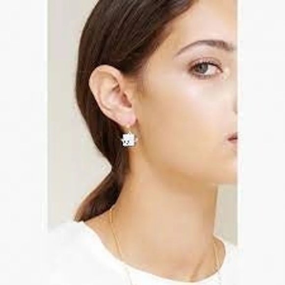 N2 by Les Néréides smiley candy clip-on earrings - Picture 2 of 3